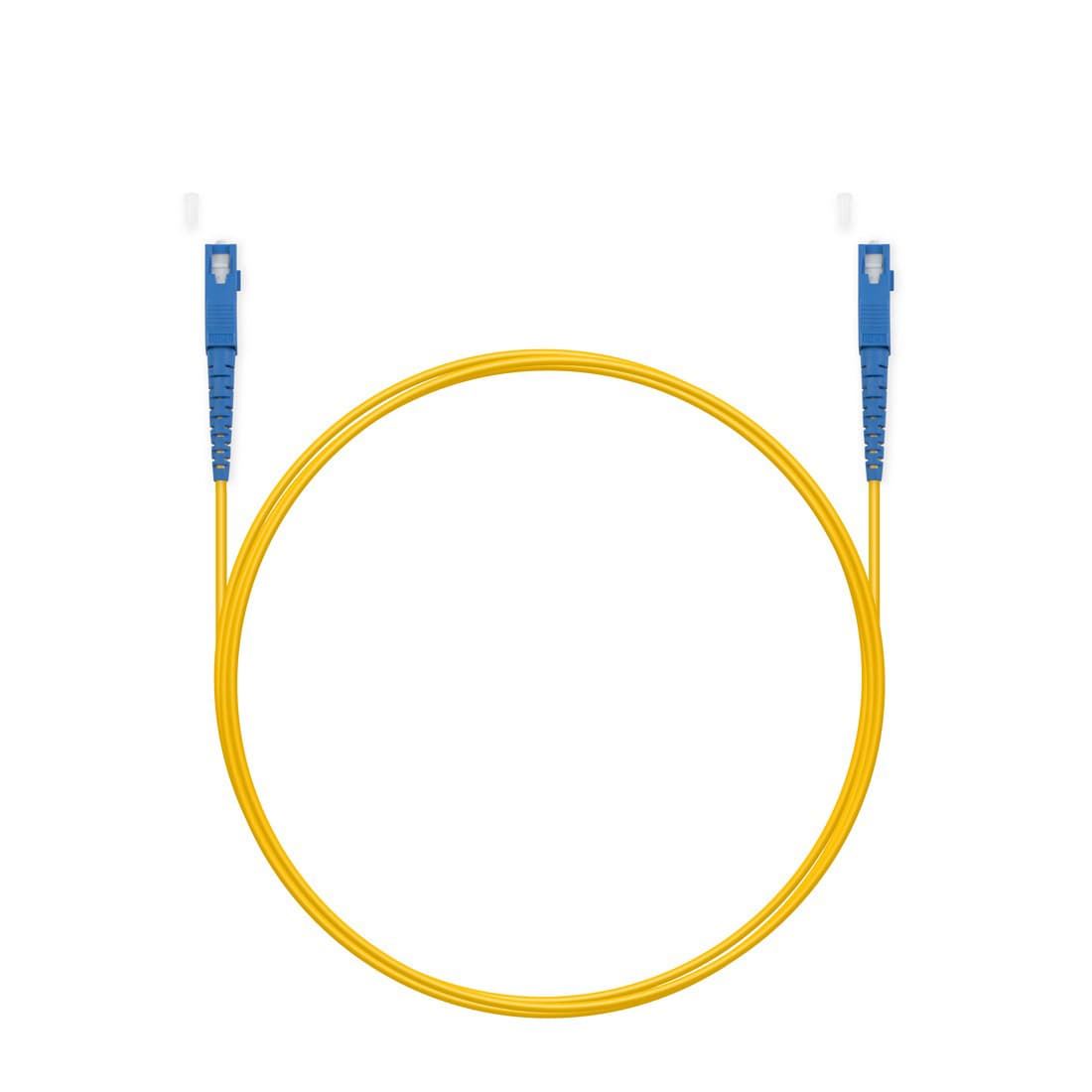 Патч корд оптоволоконный,, SC/UPC-SC/UPC SM 9/125 Simplex 2.0мм 1 м, LSZH