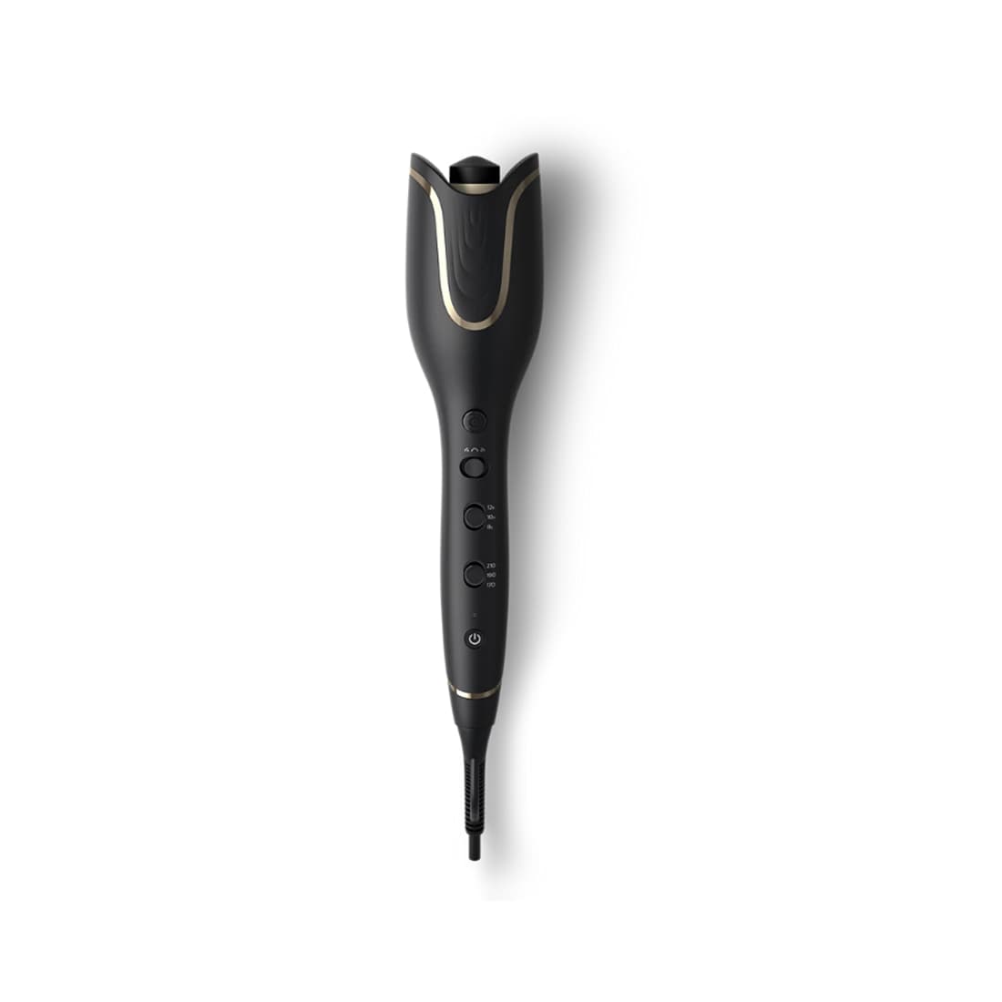 Автоматические щипцы для завивки, Philips, Style Care BHB876/00, Температура нагрева 170-210°C, Автоматическое вращение, 3 направления завивки, Время нагрева 30 сек, Керамико-кератиновое покрытие, Автоотключение, Длина шнура 2м, Черный