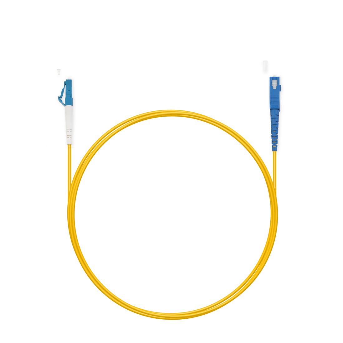 Патч корд оптоволоконный,, SC/UPC-LC/UPC SM 9/125 Simplex 2.0мм 1 м, LSZH