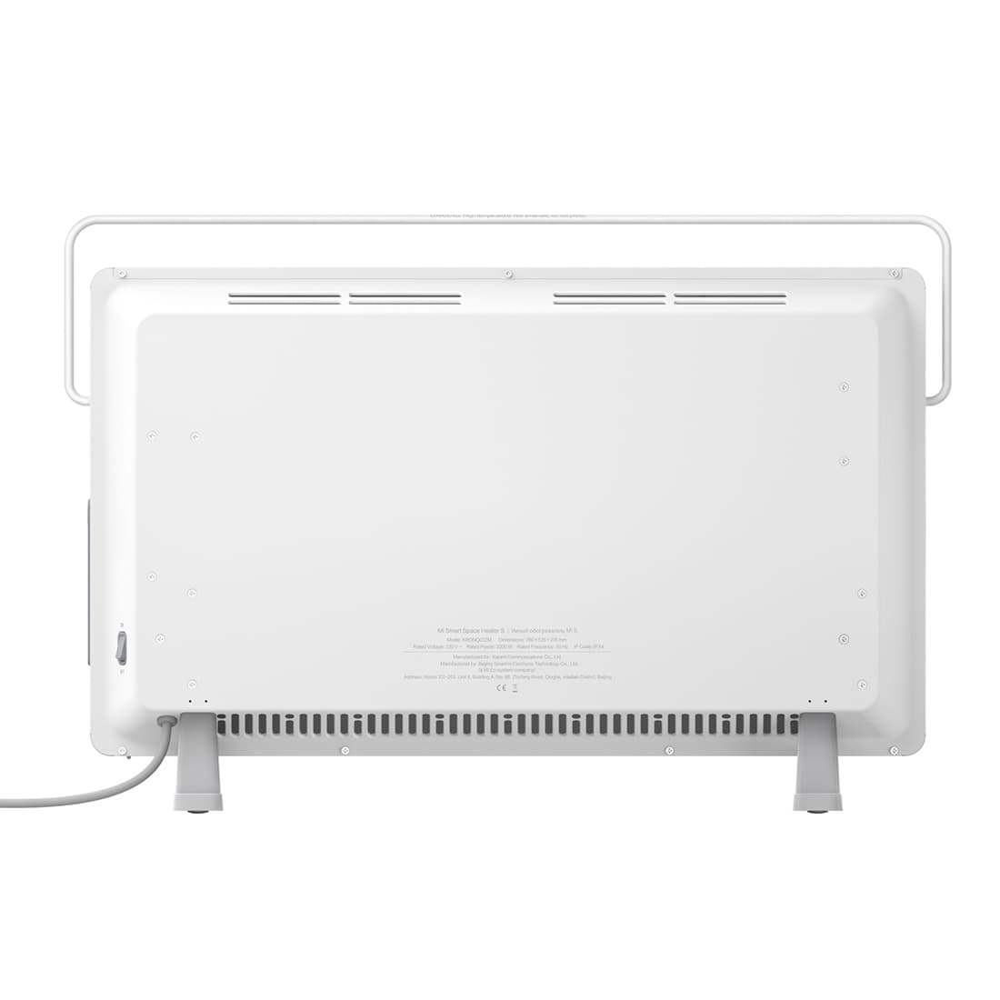 Обогреватель конвекторный, Xiaomi, Smart Space Heater S, KRDNQ03ZM/ BHR4037GL, Мощность 2200Вт, 6 уровней нагрева, Защита IPX4, Нагрев до 28 градусов Цельсия, Таймер 1-3-5-12 часов, Управление через MI Home, Белый