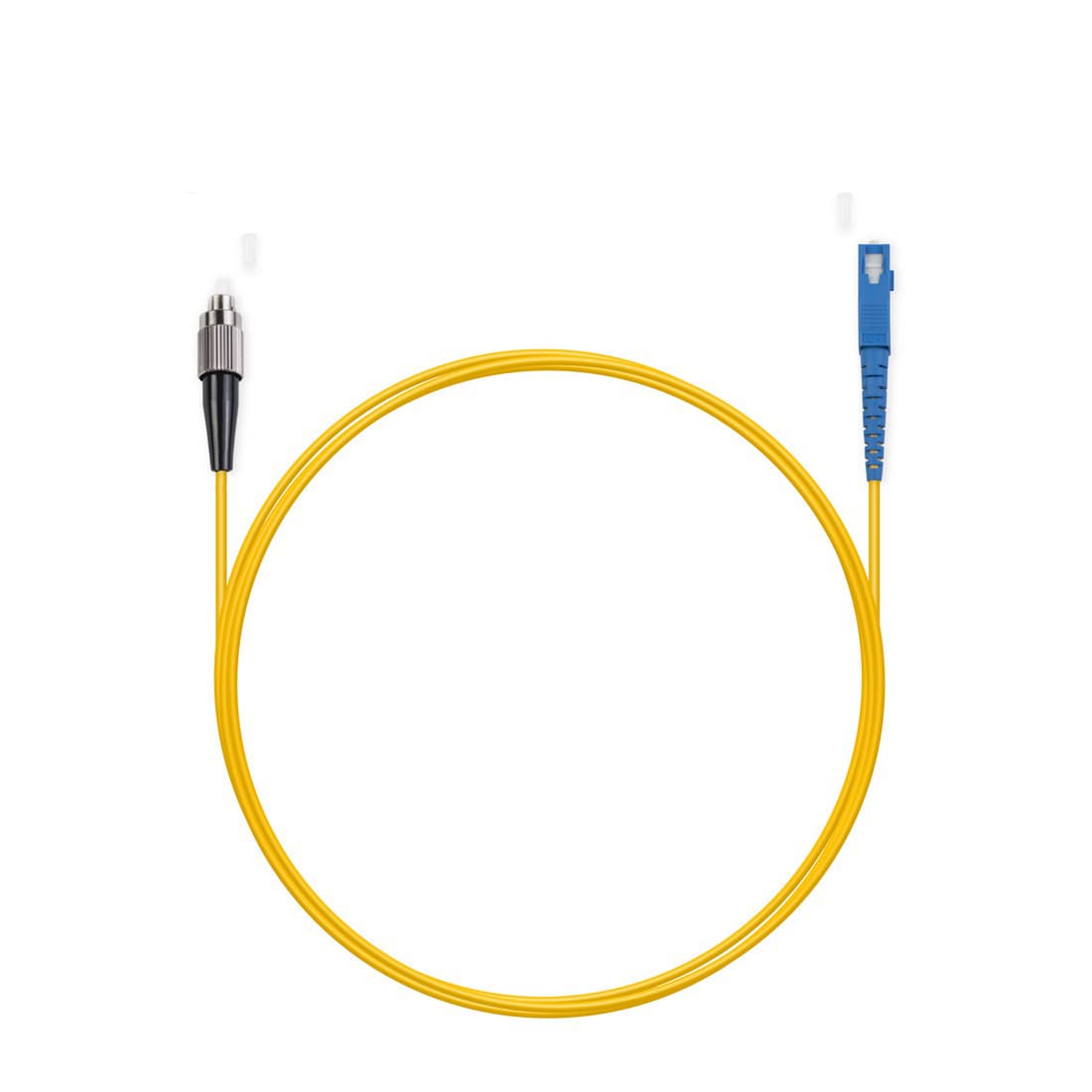 Патч корд оптоволоконный,, SC/UPC-FC/UPC SM 9/125 Simplex 2.0мм 1 м, LSZH