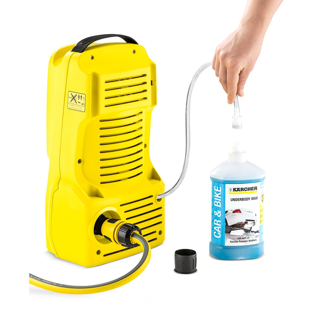 Мойка высокого давления, KARCHER, K 2 Compact 1.673-500.0, 110 бар, 360 л/час, 1400 Вт, шланг 4 м