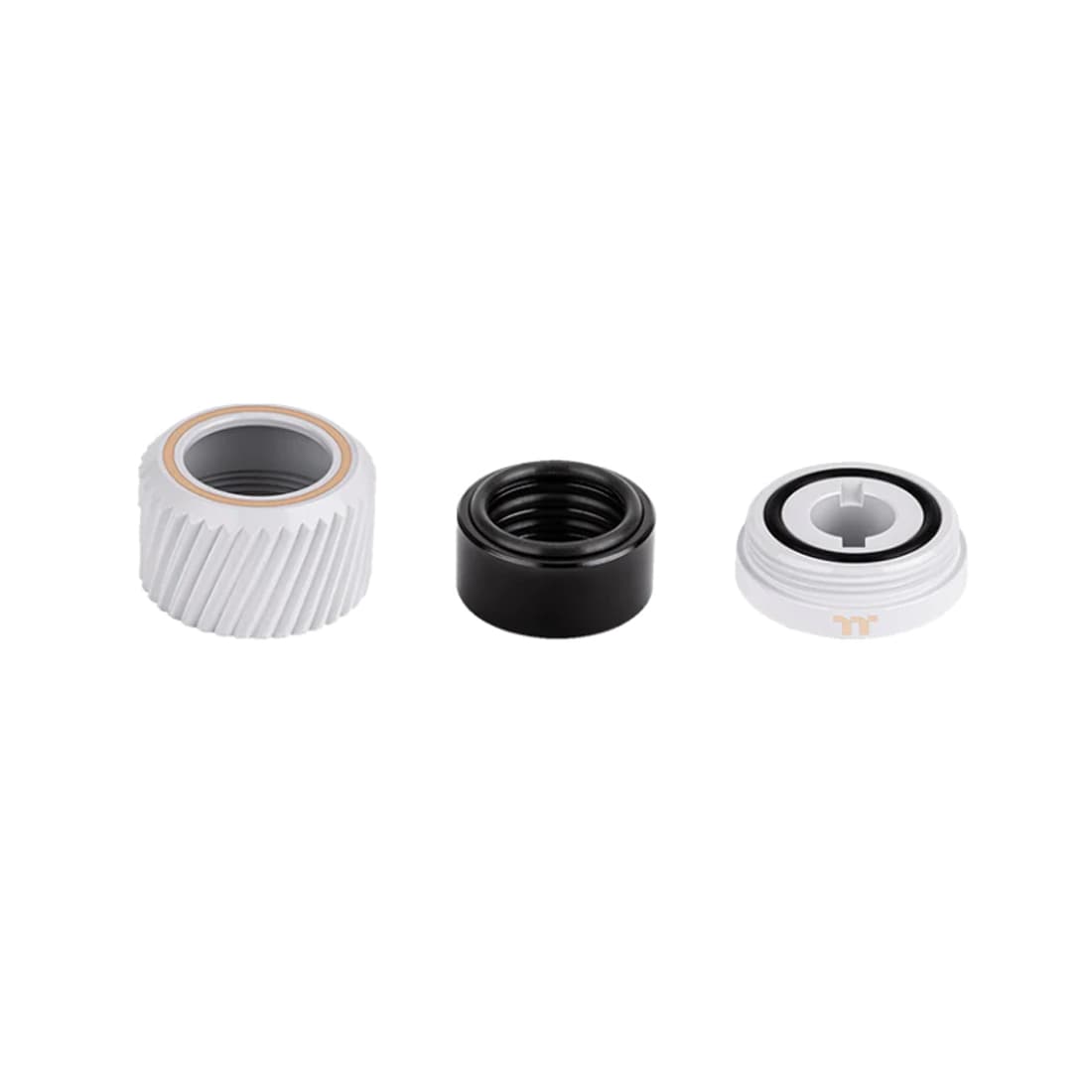 Фитинг, Thermaltake, Pacific SF Hard Tube, SF Hard Tube 16mm OD Compression White, CL-W389-CA16WT-A