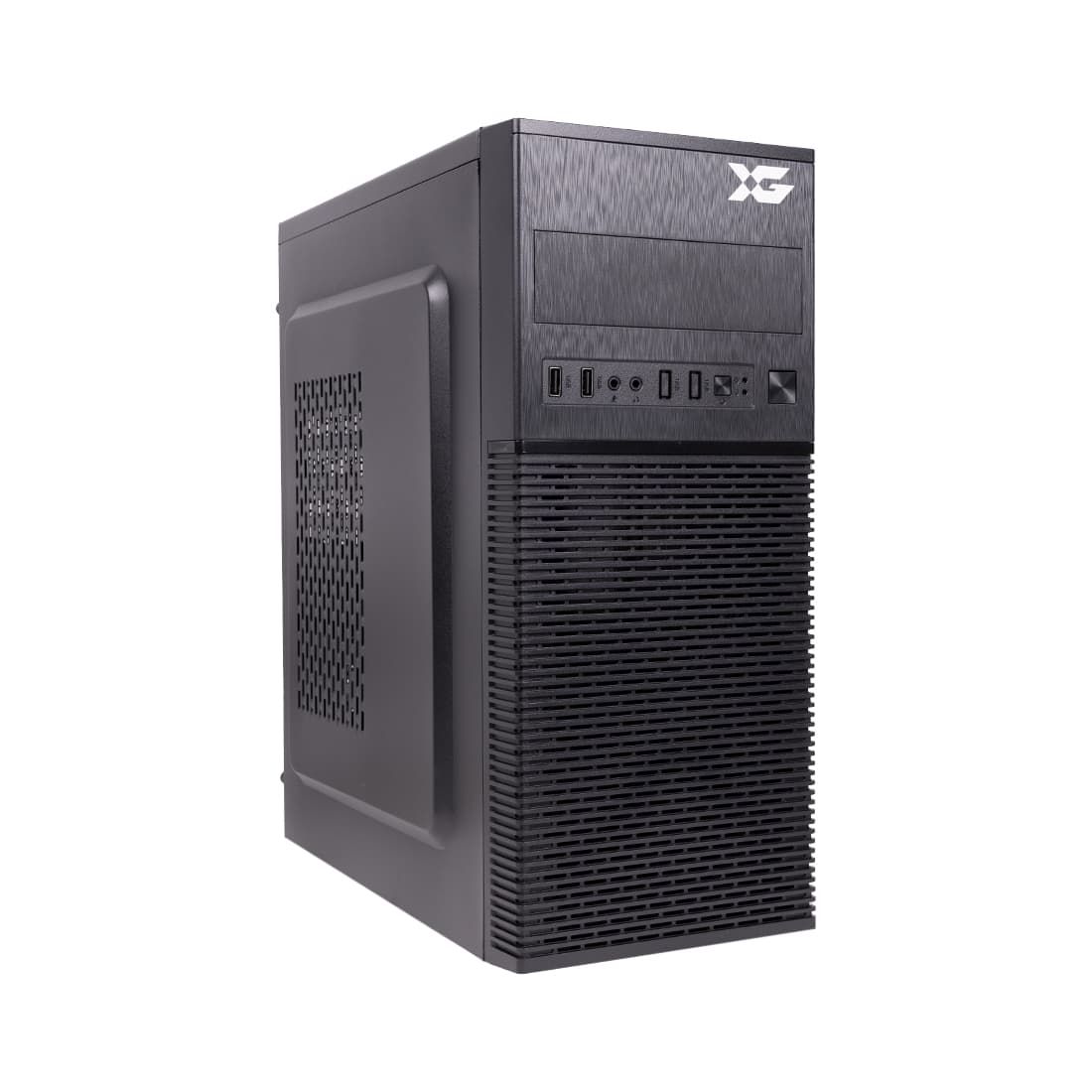 Компьютерный корпус, XG, Cronus, ATX/Micro ATX, USB 1.0x2, USB 2.0x1, HD-Audio, Высота процессорного кулера 145мм, Длина VGA до 290мм, 1*5.25"/2*3.5"/2*2.5", Толщина 0.4мм, 410x195x355мм, Без Б/П, Черный