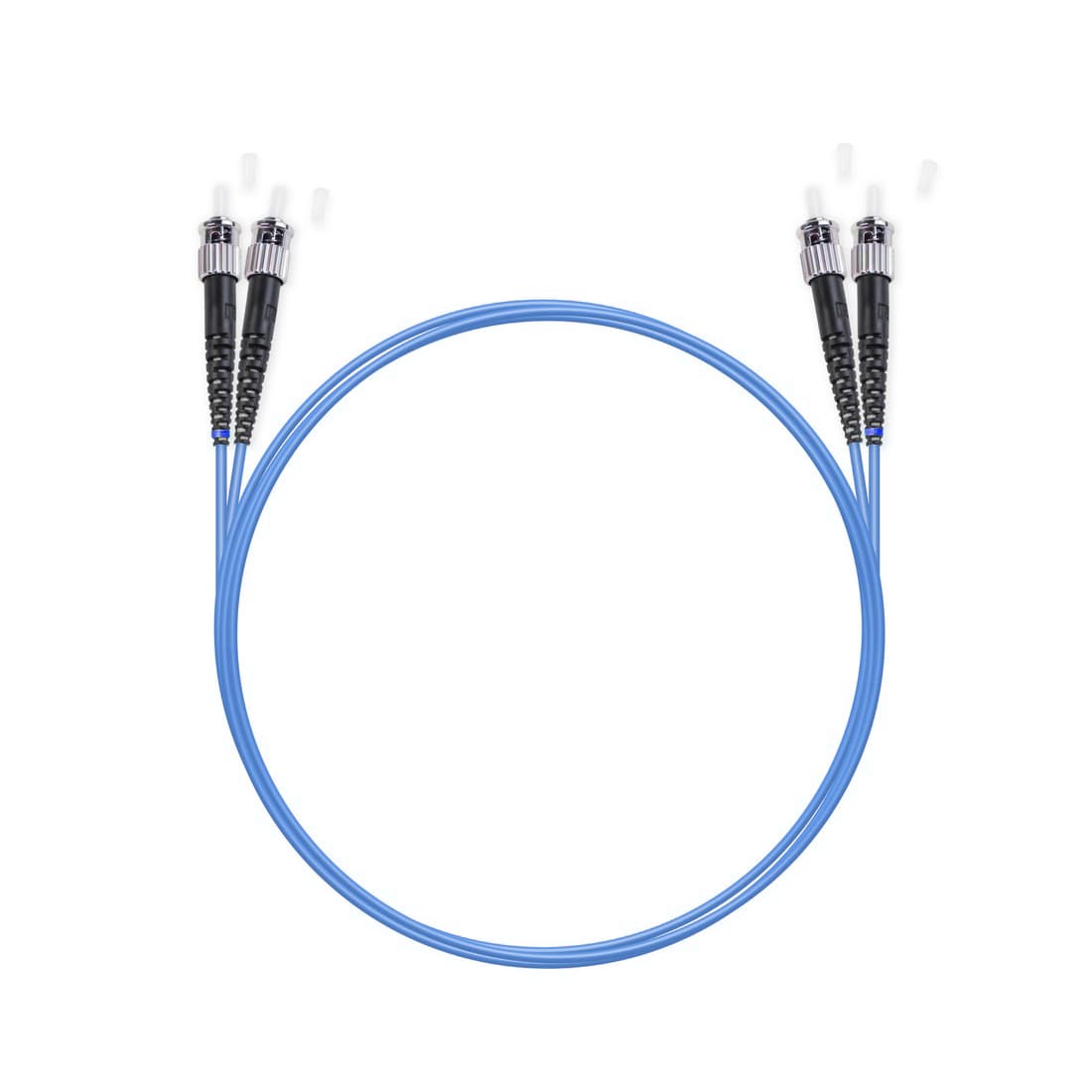 Патч корд оптоволоконный,, ST/UPC-ST/UPC MM OM4 50/125 Duplex 3.0мм 1 м, LSZH