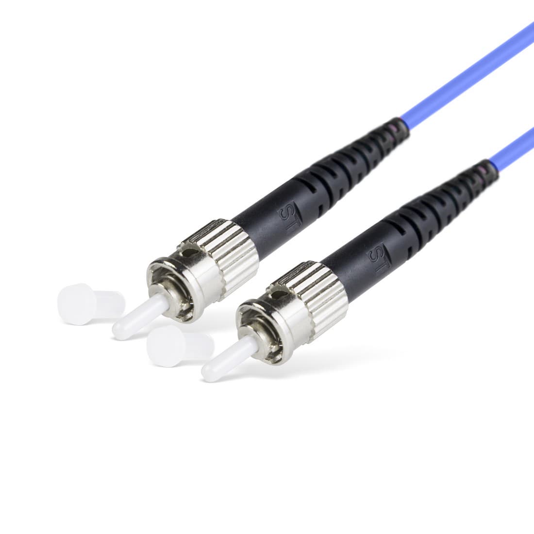 Патч корд оптоволоконный,, ST/UPC-ST/UPC MM OM4 50/125 Simplex 3.0мм 1 м, LSZH