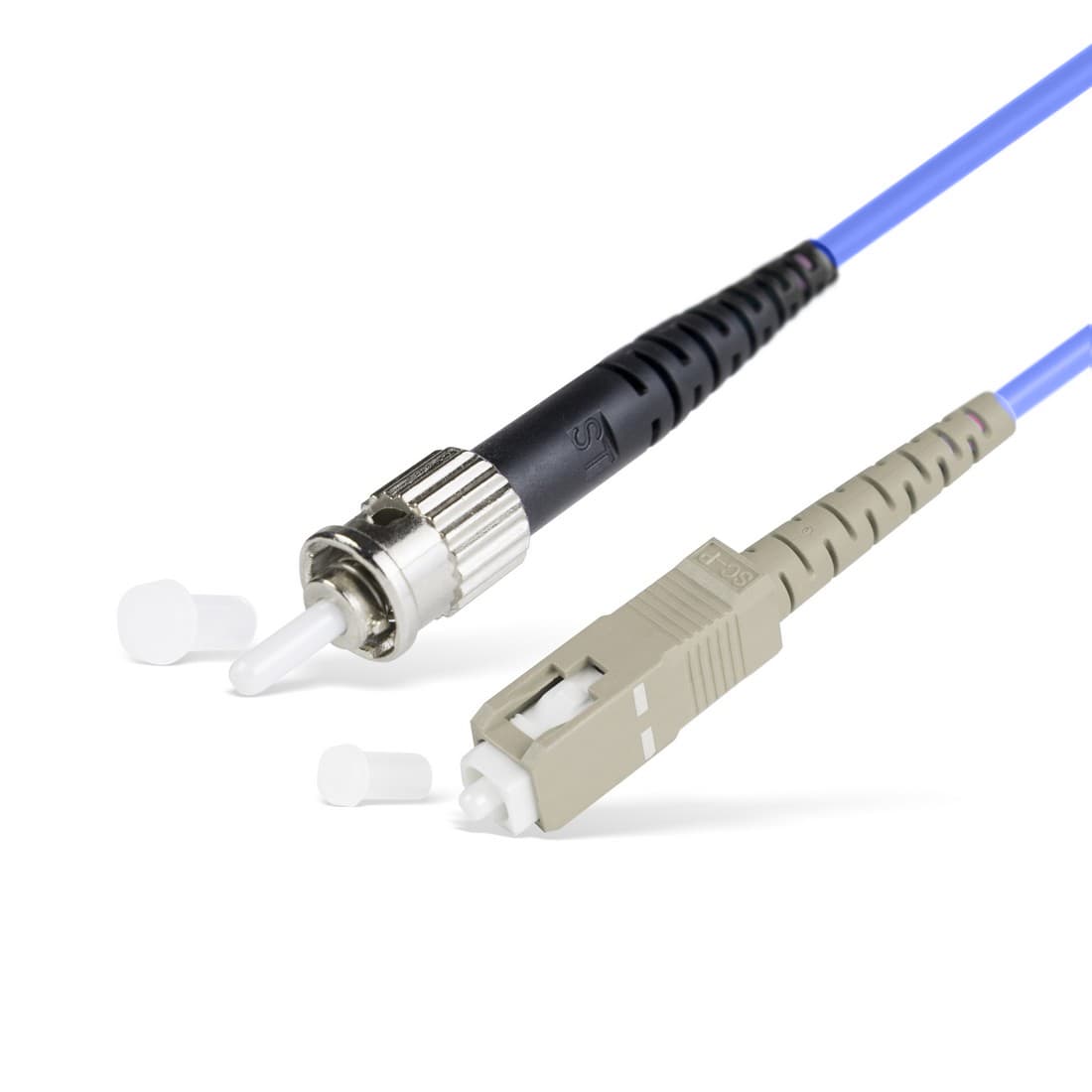 Патч корд оптоволоконный,, SC/UPC-ST/UPC MM OM4 50/125 Simplex 3.0мм 1 м, LSZH