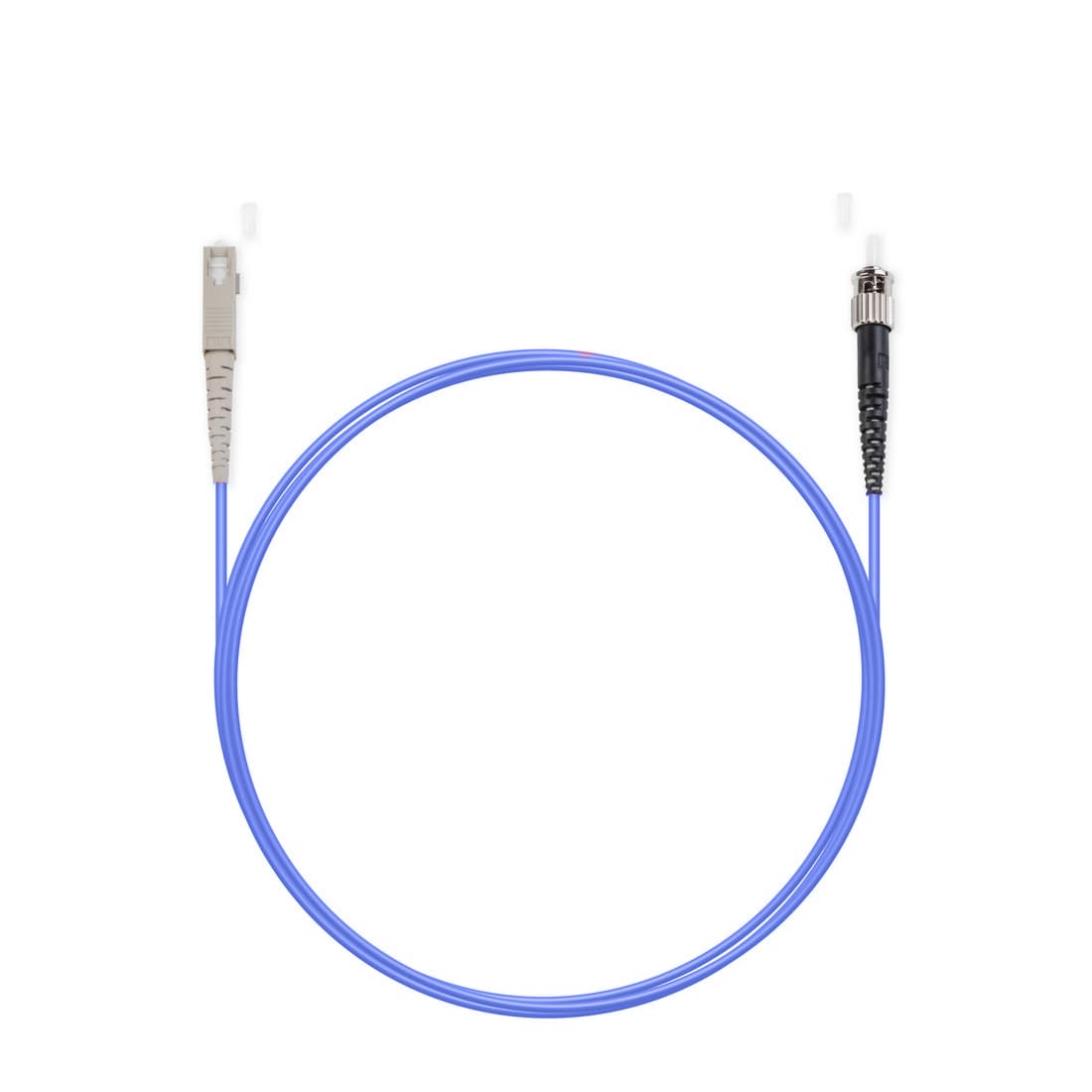 Патч корд оптоволоконный,, SC/UPC-ST/UPC MM OM4 50/125 Simplex 3.0мм 1 м, LSZH
