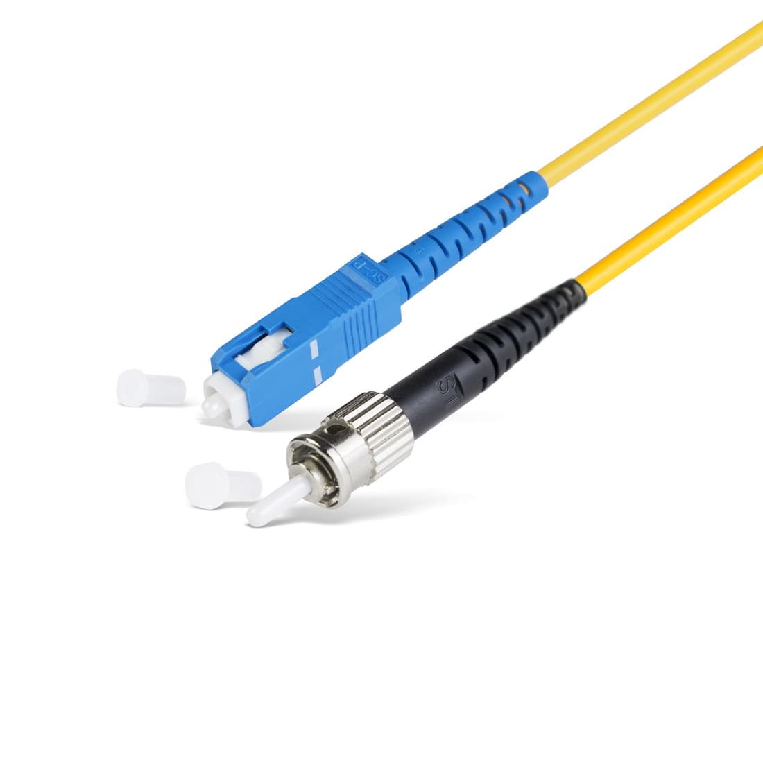 Патч корд оптоволоконный,, SC/UPC-ST/UPC SM 9/125 Simplex 3.0мм 1 м, LSZH