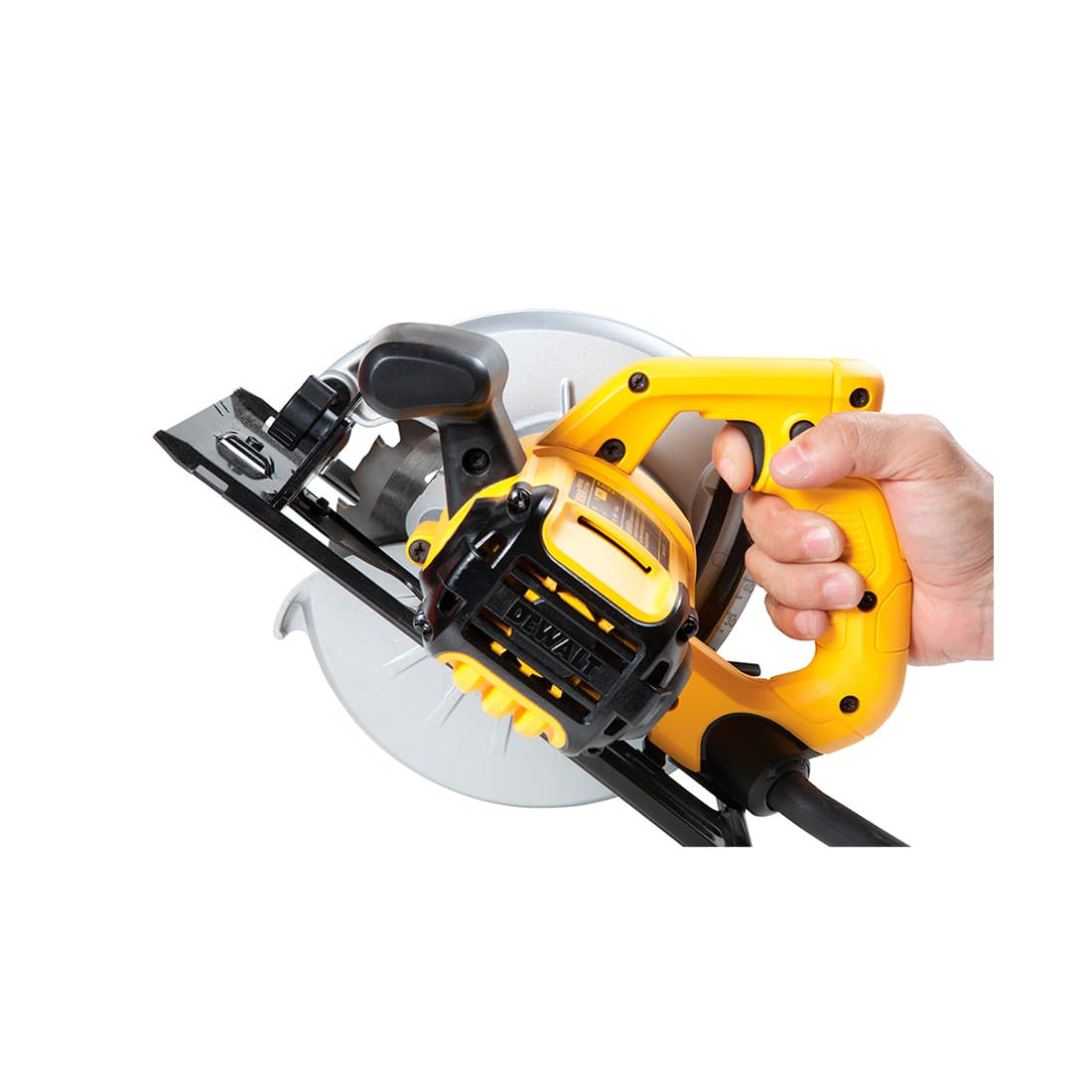 Пила дисковая, DeWALT, DWE560-QS, 65 мм, 1350 Вт, 5500 об/мин, 184 мм, 16 мм