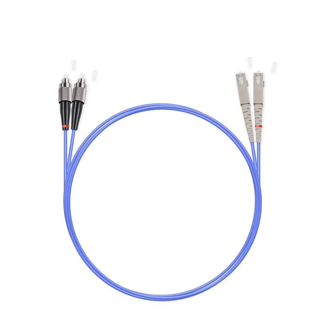 Патч корд оптоволоконный,, SC/UPC-FC/UPC MM OM4 50/125 Duplex 3.0мм 1 м, LSZH