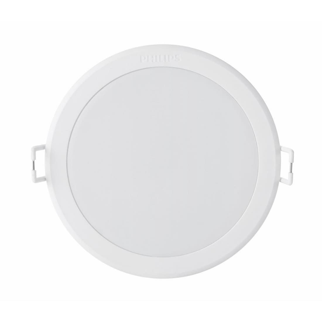 Светильник, Philips, 59448 105-7W-530lm-6500K-WH-recessed LED, MESON, Диаметр врезного отвестия 105мм, Мощность 7Вт, Световой поток 530Лм, Температура 6500К, Холодный, Цвет корпуса белый, Встраиваемый светодиод