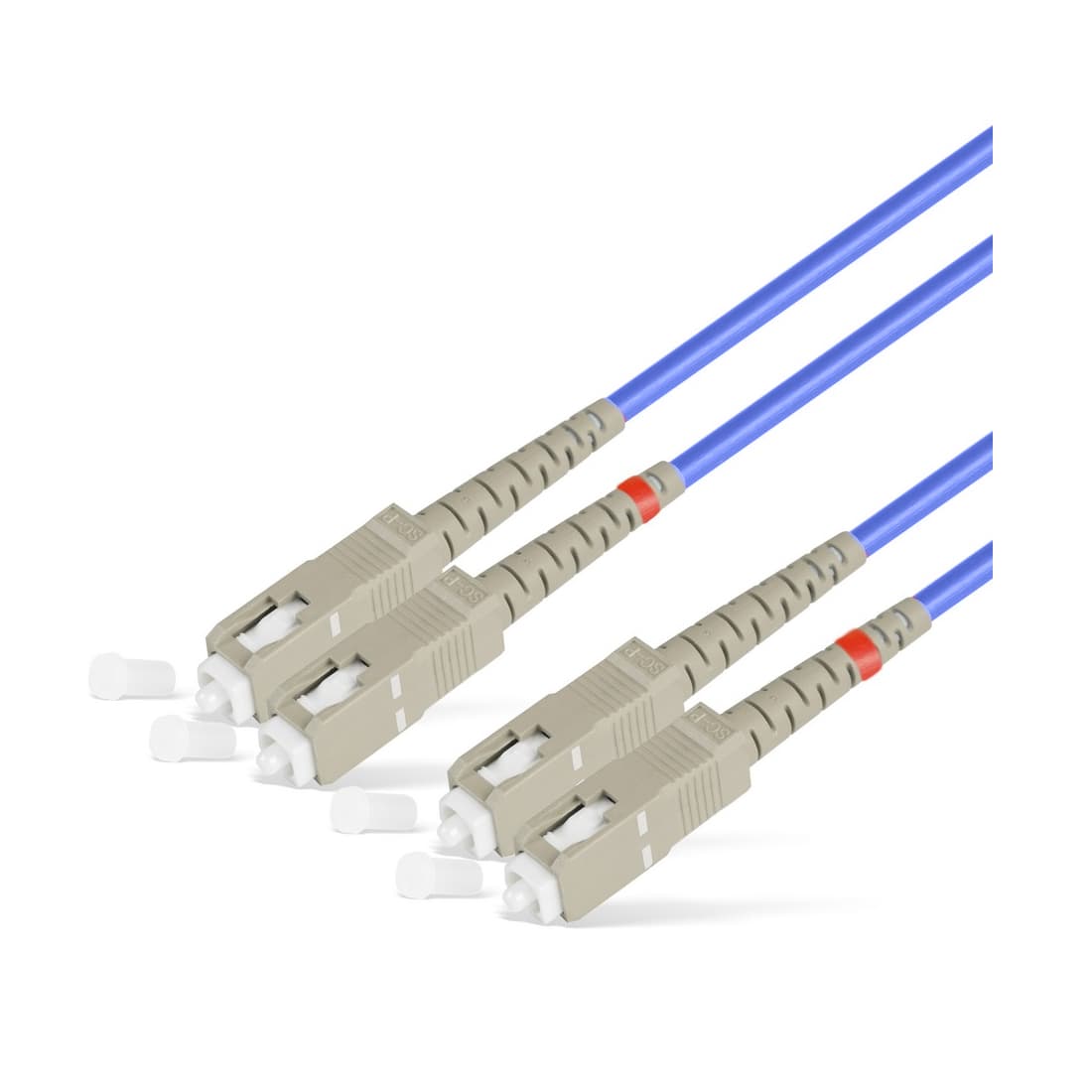 Патч корд оптоволоконный,, SC/UPC-SC/UPC MM OM4 50/125 Duplex 3.0мм 1 м, LSZH