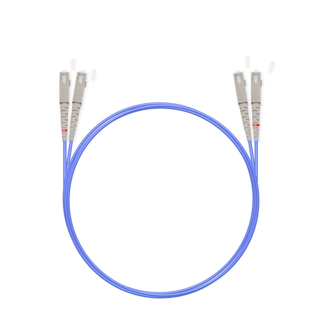 Патч корд оптоволоконный,, SC/UPC-SC/UPC MM OM4 50/125 Duplex 3.0мм 1 м, LSZH