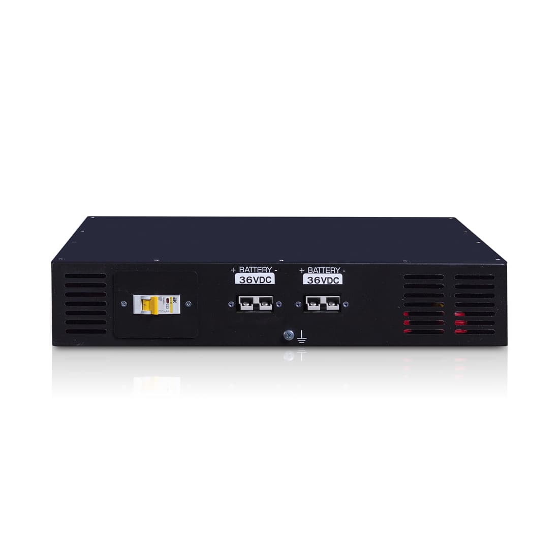 Батарейный блок, SVC, для RT-1KL-LCD, Стоечный 19" 2U, 12В/7Ah*6шт., Чёрный