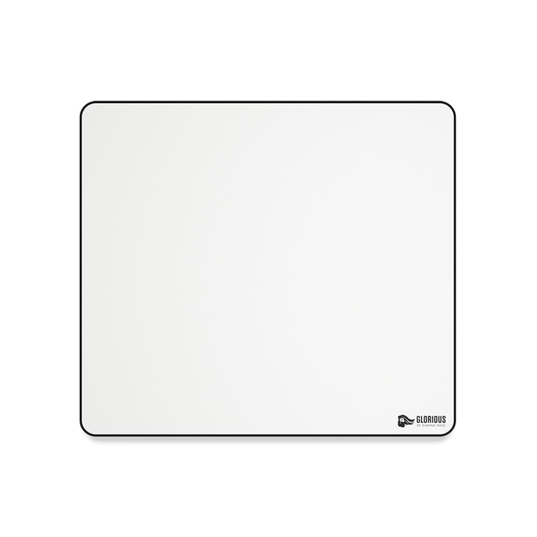 Коврик для компьютерной мыши, Glorious, XL, GW-XL, 460x410x3, Резиновая основа, Тканевая поверхность, Белый