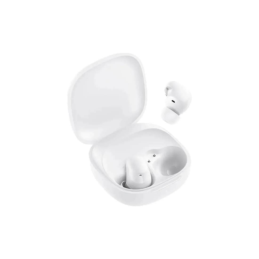 Наушники, Redmi, Buds 6 Play, M2420E1/BHR8773GL, 57 mAh(наушники), 600 mAh(зарядный кейс), Время работы с одного заряда около 7,5 часов, Время работы с зарядным боксом 36 часов, 29,5*21,4*23,5мм (размер наушников), Зарядный порт Type-C, Время зарядки около 2 часов, Bluetooth 5.4, Вес 5,4 гр (наушники), 42гр (кейс и наушники), 61*50*24,6мм (зарядный кейс), Дальность беспроводного соединения 10м, Белый