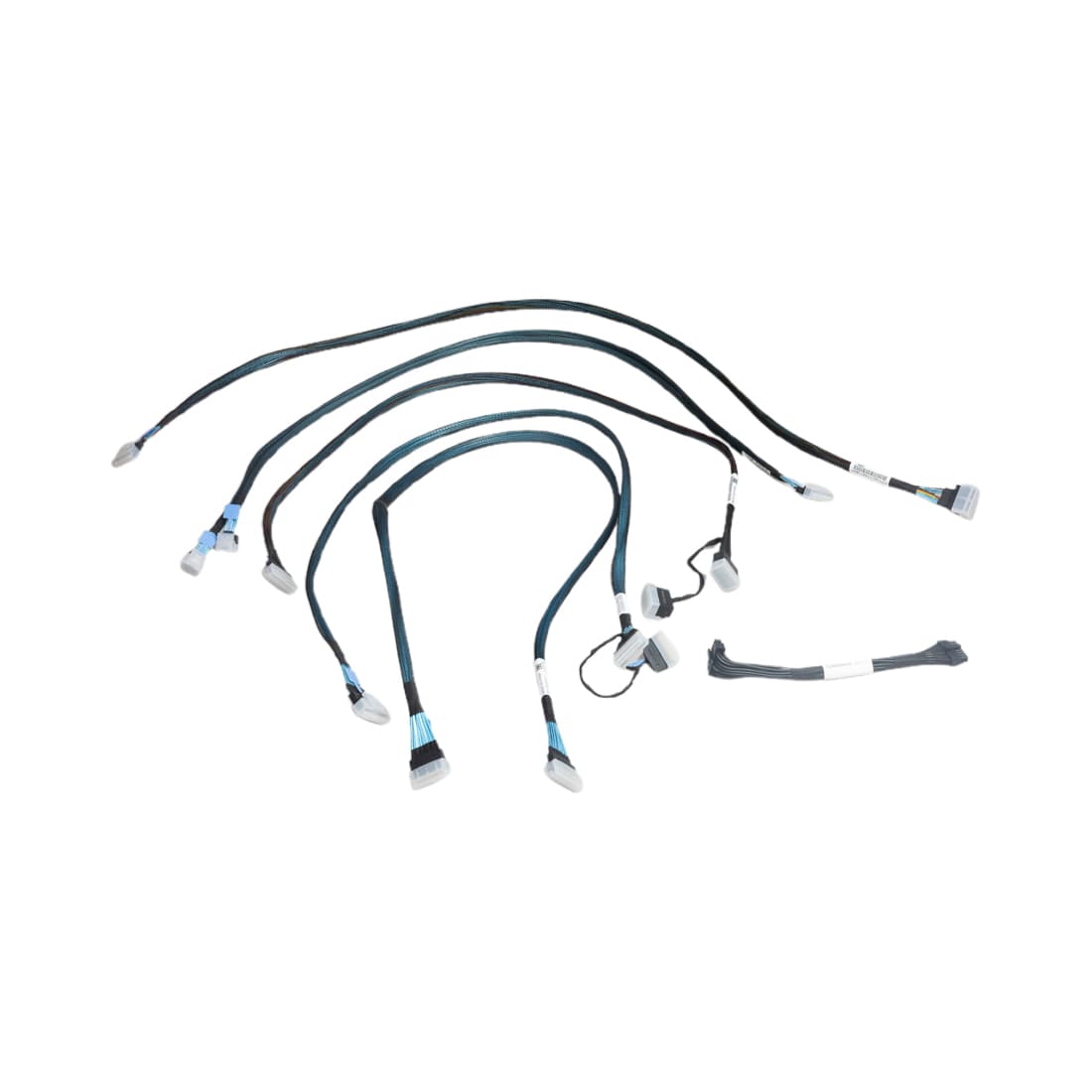 Комплект интерфейсных кабелей, Lenovo, ThinkSystem SR650 V2 2.5" Chassis Front BP1 SAS/SATA Cable Kit v2