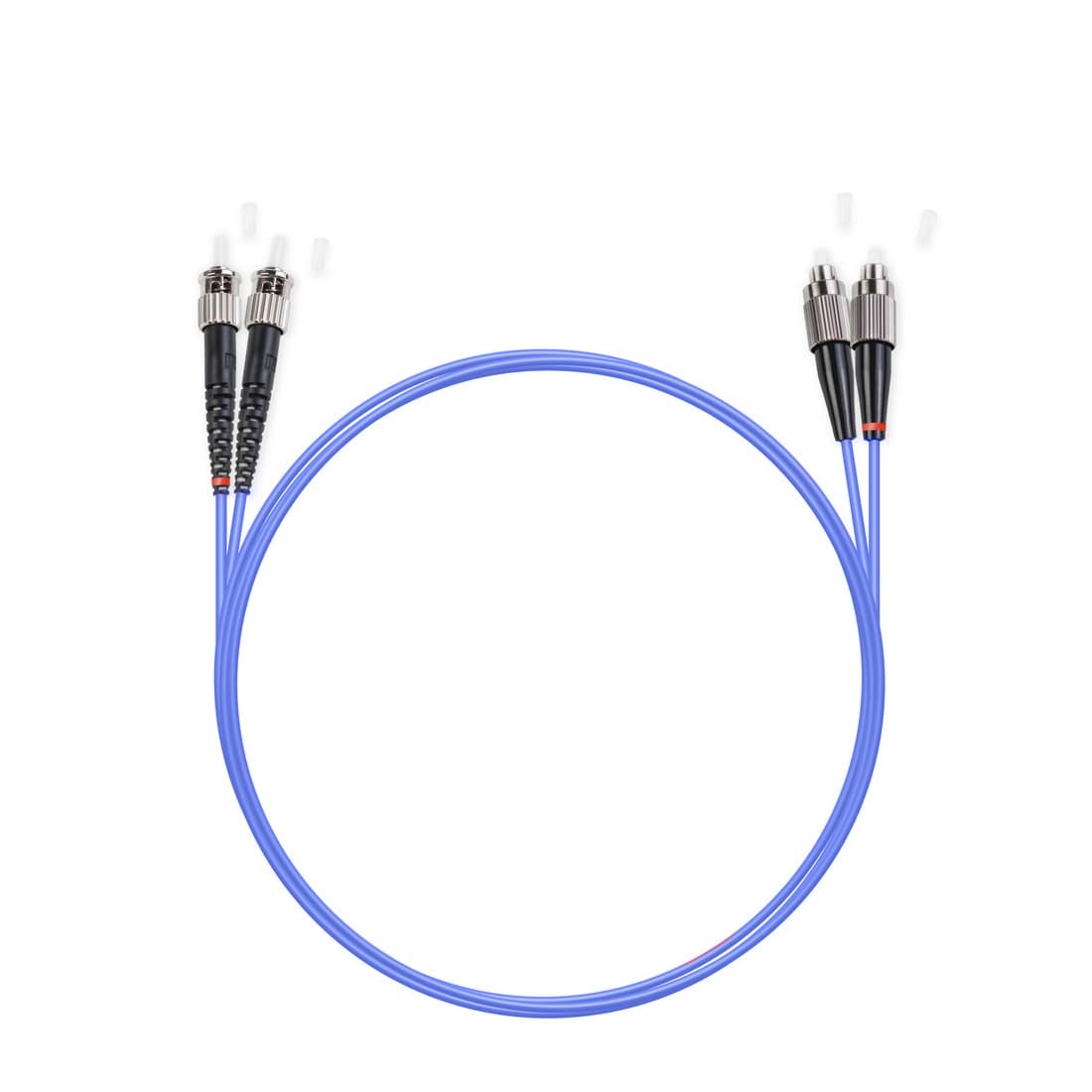 Патч корд оптоволоконный,, FC/UPC-ST/UPC MM OM4 50/125 Duplex 3.0мм 1 м, LSZH