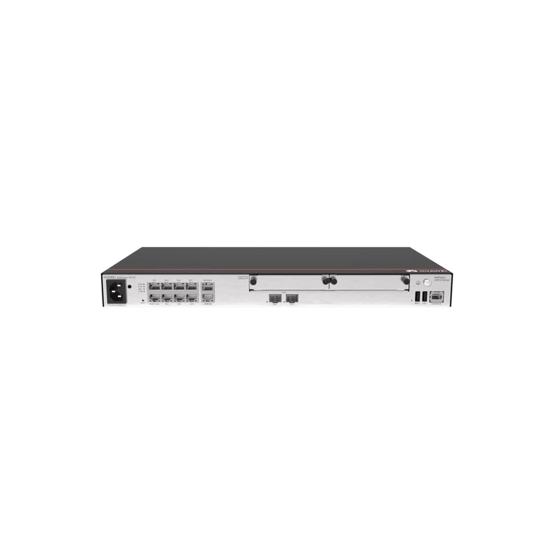 Маршрутизатор, Huawei, AR720, консольный порт RJ-45, порт USB 2.0 Type A, 2*SIC, FLASH 1GB, 2 комбо-порта WAN RJ-45/SFP, 8 портов 1000М LAN