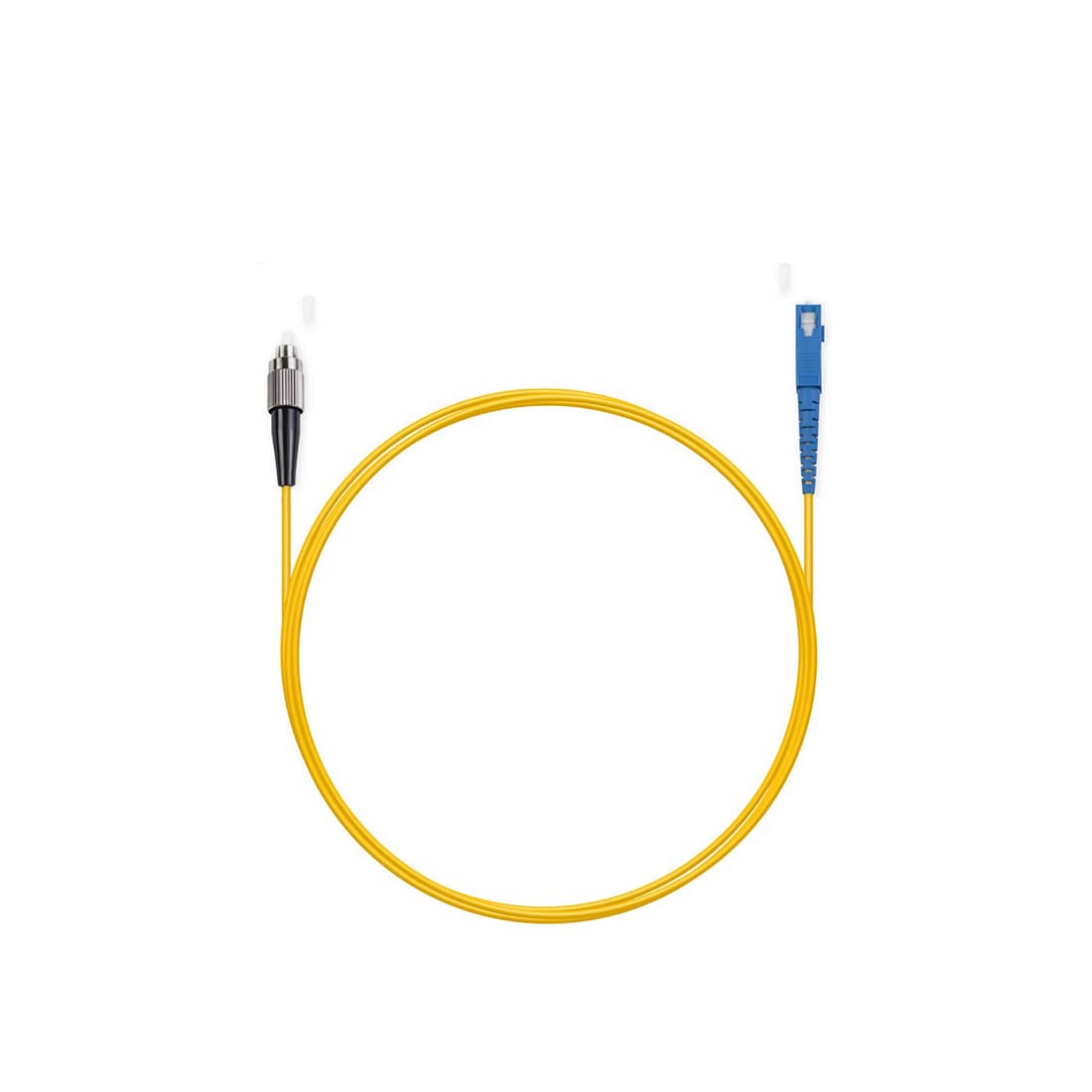 Патч корд оптоволоконный,, SC/UPC-FC/UPC SM 9/125 Simplex 3.0мм 1 м, LSZH
