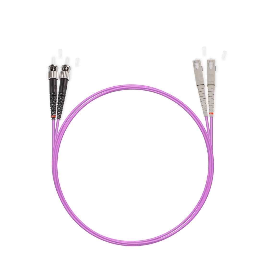 Патч корд оптоволоконный,, SC/UPC-ST/UPC MM OM3 50/125 Duplex 3.0мм 1 м,LSZH