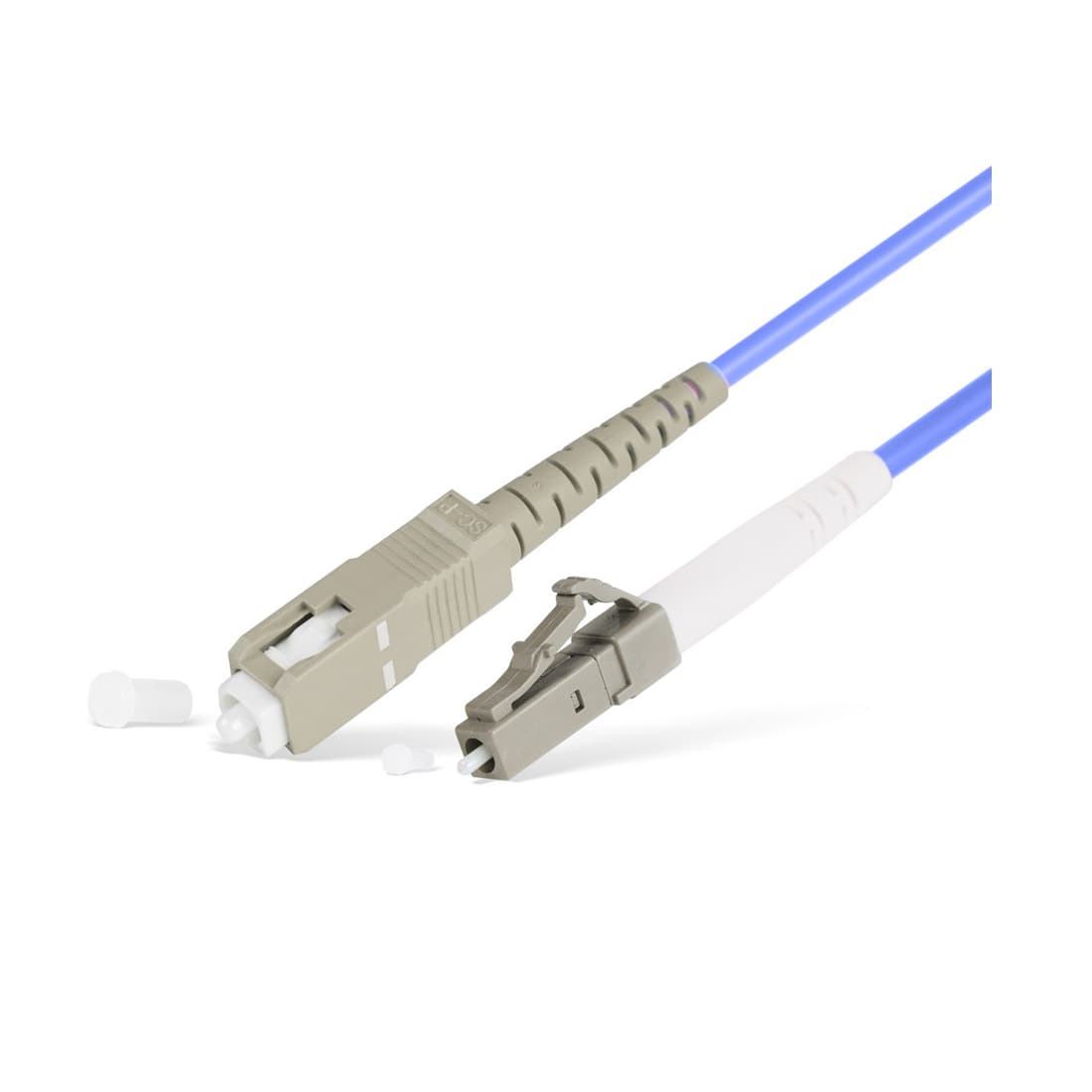 Патч корд оптоволоконный,, SC/UPC-LC/UPC MM OM4 50/125 Simplex 3.0мм 1 м, LSZH