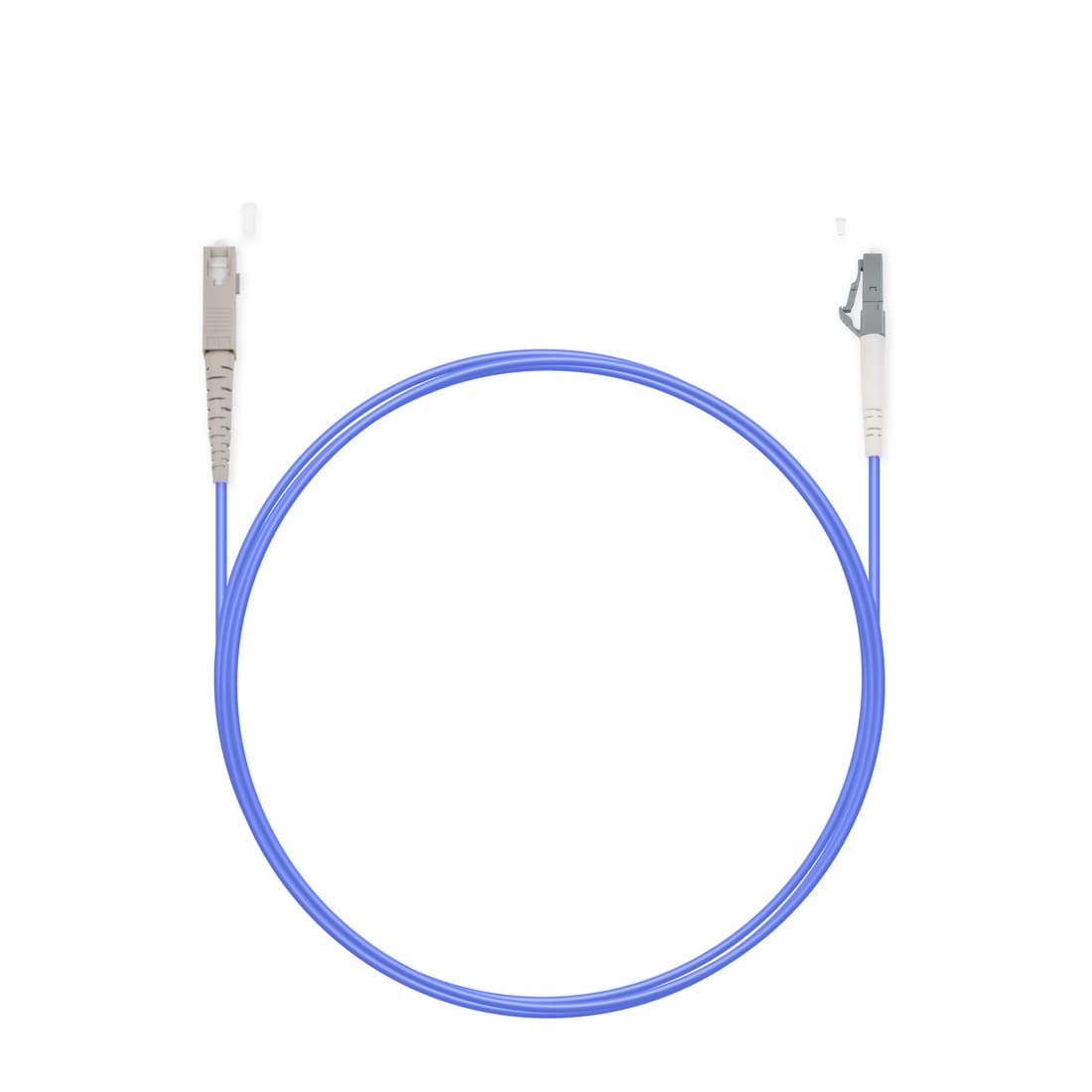 Патч корд оптоволоконный,, SC/UPC-LC/UPC MM OM4 50/125 Simplex 3.0мм 1 м, LSZH