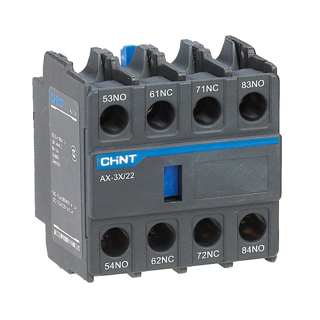 Приставка доп.контакты, CHINT, AX-3X/22, к контактору NXC-06~630 938251
