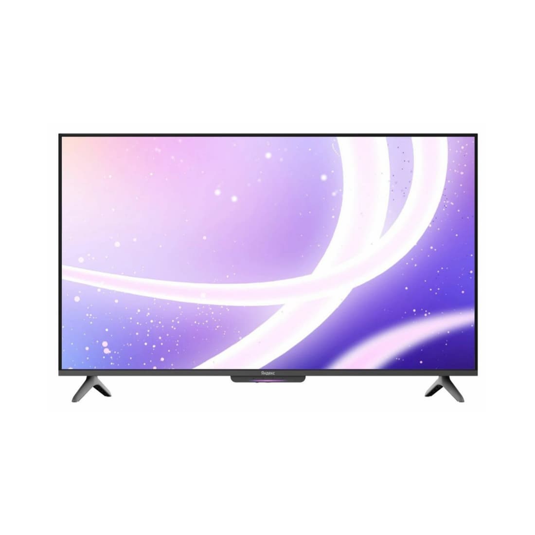 ТВ Станция Бейсик, Яндекс, YNDX-00075, с Алисой на YaGPT 50", KSF LED, 4K Ultra HD, 60 Гц, 320 нит, 30 Вт, 2 динамика, YaOS X, RAM 2 GB, Flash 32 GB, 178/178, Wi-Fi, USB 2х2.0, Bluetooth 5.1, HDMI 3х2.1, черный