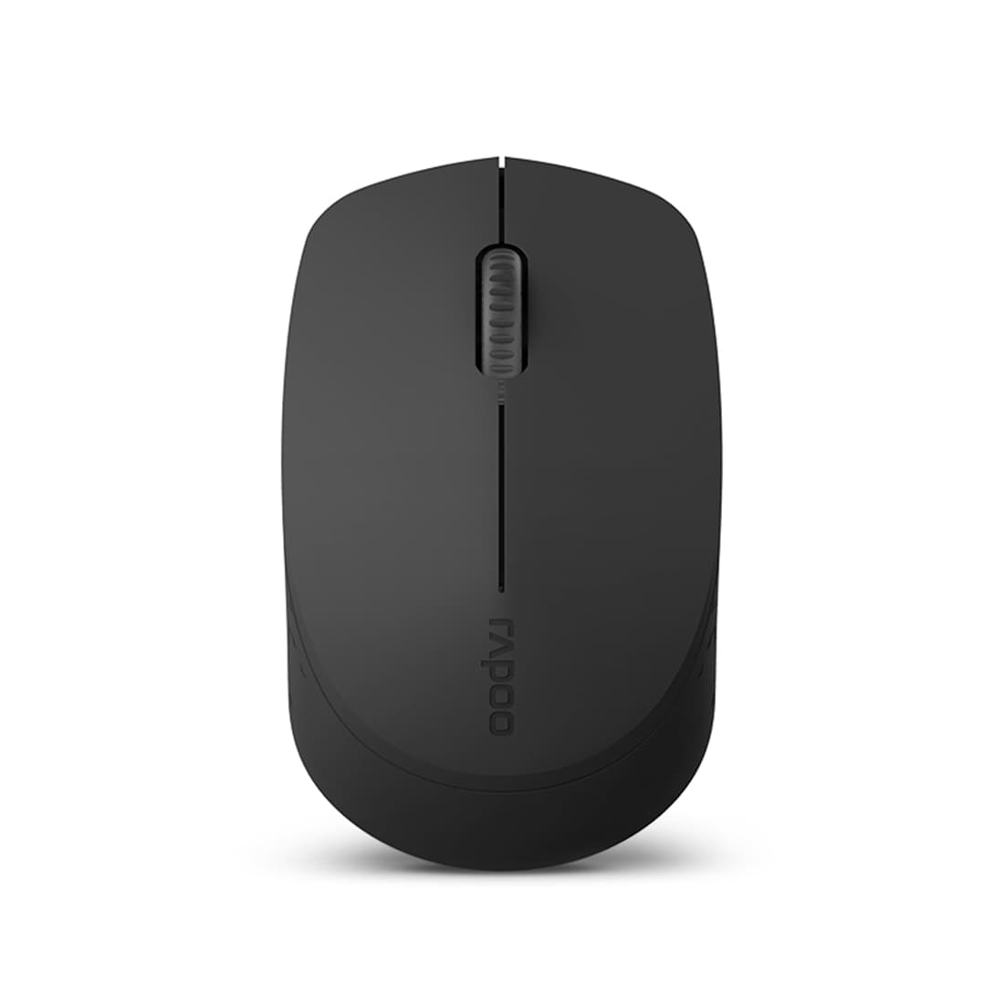 Компьютерная мышь, Rapoo, M100 Silent, Оптическая, 1300dpi, Беспроводной, 2.4 Ггц., Bluetooth 3.0/4.0, Эффективная дистанция 10 м., Батарейки в комплекте, Тёмно-серый