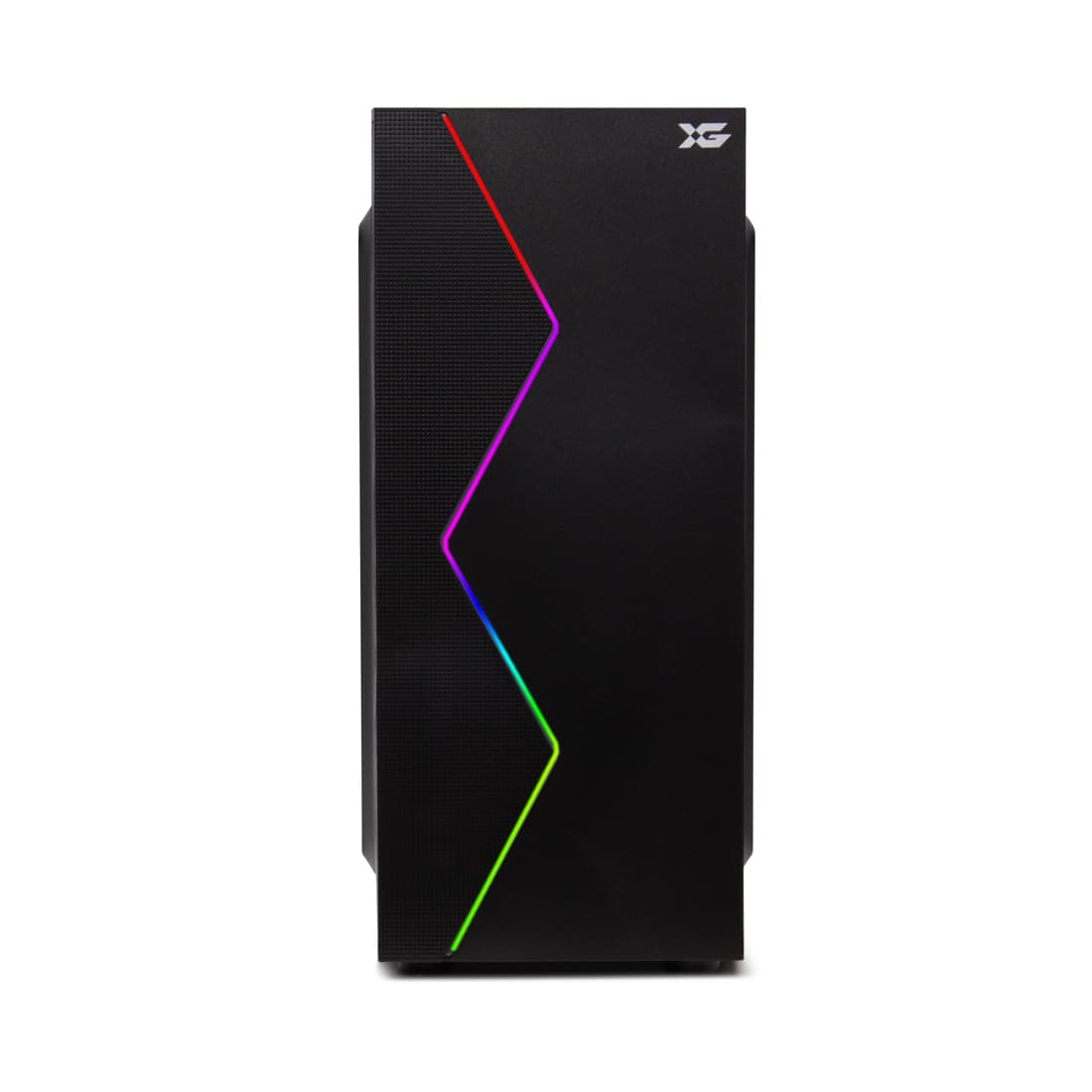 Компьютерный корпус, XG, Galaxy, ATX/Micro ATX, USB 2.0x2,HD-Audio+Mic, Высота процессорного кулера 150мм, Длина VGA до 330мм, 2*3.5"/2*2.5", Толщина 0.4мм, 340x180x410мм, RGB, Без Б/П, Черный