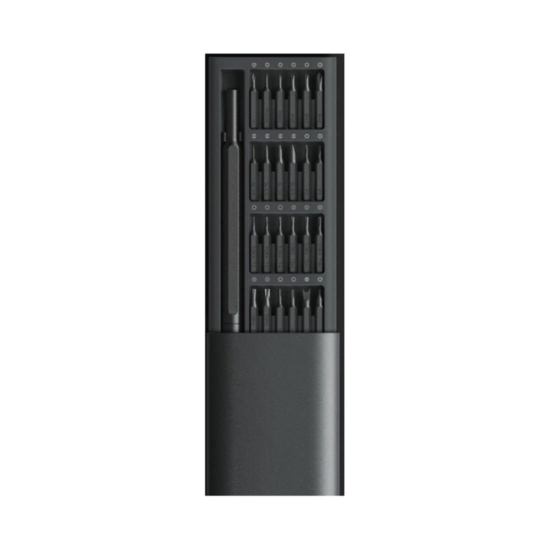 Набор точных отверток, Xiaomi, Mi Precision Screwdriver Kit, BHR4680GL/MJJXLSD002QW, Анодированный алюминиевый сплав, C4  28 мм, Количество бит: 24 шт, Серый