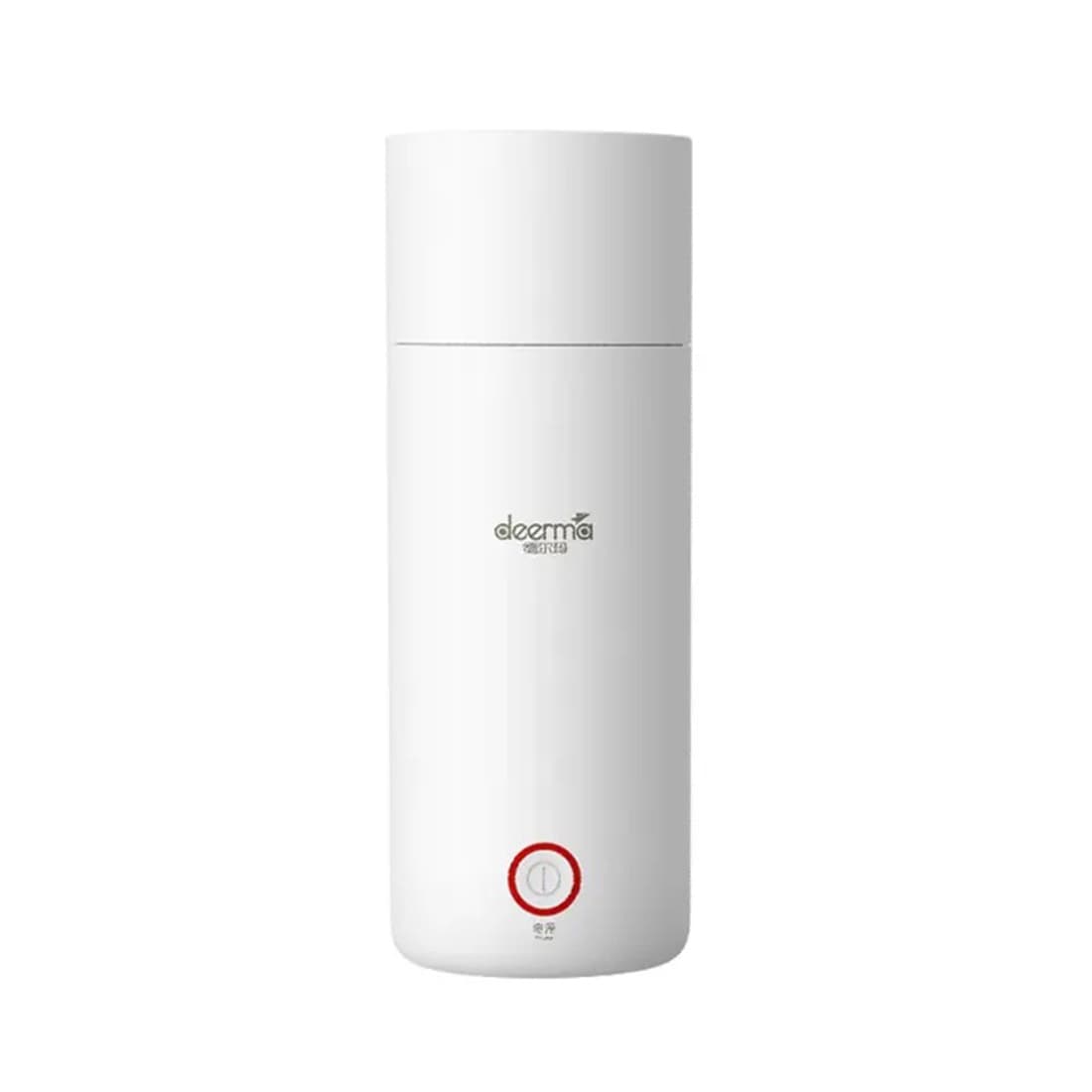 Термос с функцией подогрева, Deerma, Portable Heating Water Cup DEM-DR050, Контроль температуры, Объем 350 мл, Трехслойная защита от ожогов, Мощность 300 Вт, Влагозащита, Белый