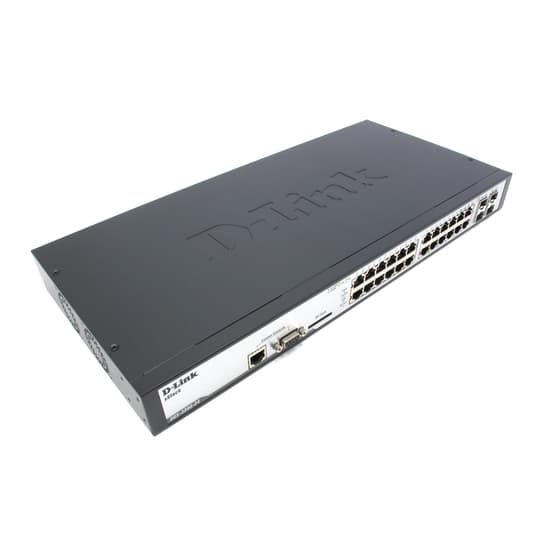 D-Link DES-3200-10/E сетевой управляемый коммутатор уровня 2, 8 x 10/100Base-TX, 1 x 1000Base-X SFP, 1 x Combo 10/100/1000BASE-T/SFP, RS-232, 1U, EU plug
