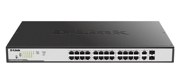 DGS-1100-10MPP/B1A — 8 портовый гигабитный PoE Smart Managed Switch, 2 x SFP, UPoE (IEEE 802.3bt), бюджет PoE 242 Вт